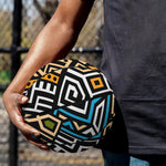Ethnic Aztec Geometric Pattern Print Basketball