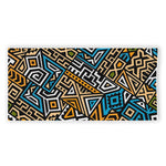 Ethnic Aztec Geometric Pattern Print Beach Towel