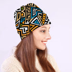 Ethnic Aztec Geometric Pattern Print Beanie