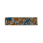 Ethnic Aztec Geometric Pattern Print Bed Runner