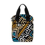 Ethnic Aztec Geometric Pattern Print Bible Tote Bag