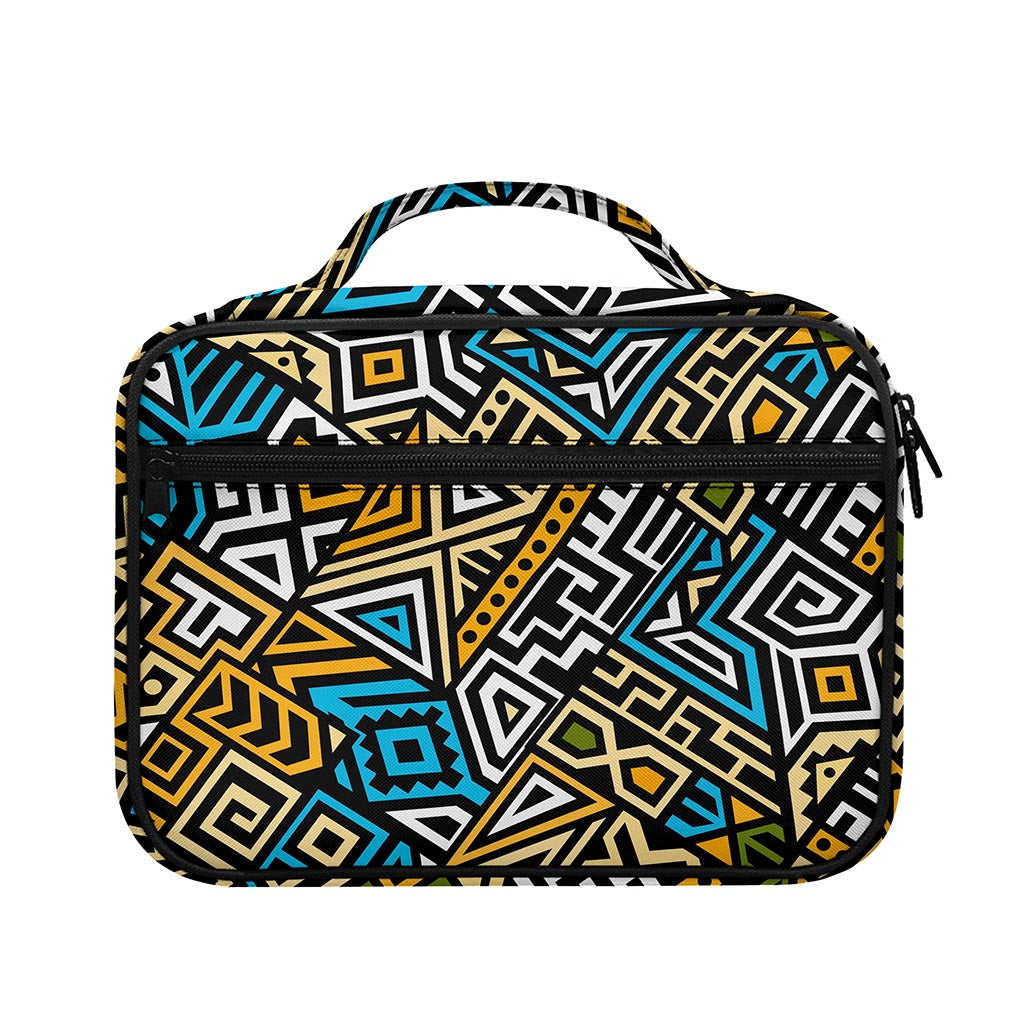 Ethnic Aztec Geometric Pattern Print Briefcase Bible Bag