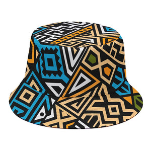 Ethnic Aztec Geometric Pattern Print Bucket Hat