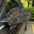 Ethnic Aztec Geometric Pattern Print Car Side Mirror Covers