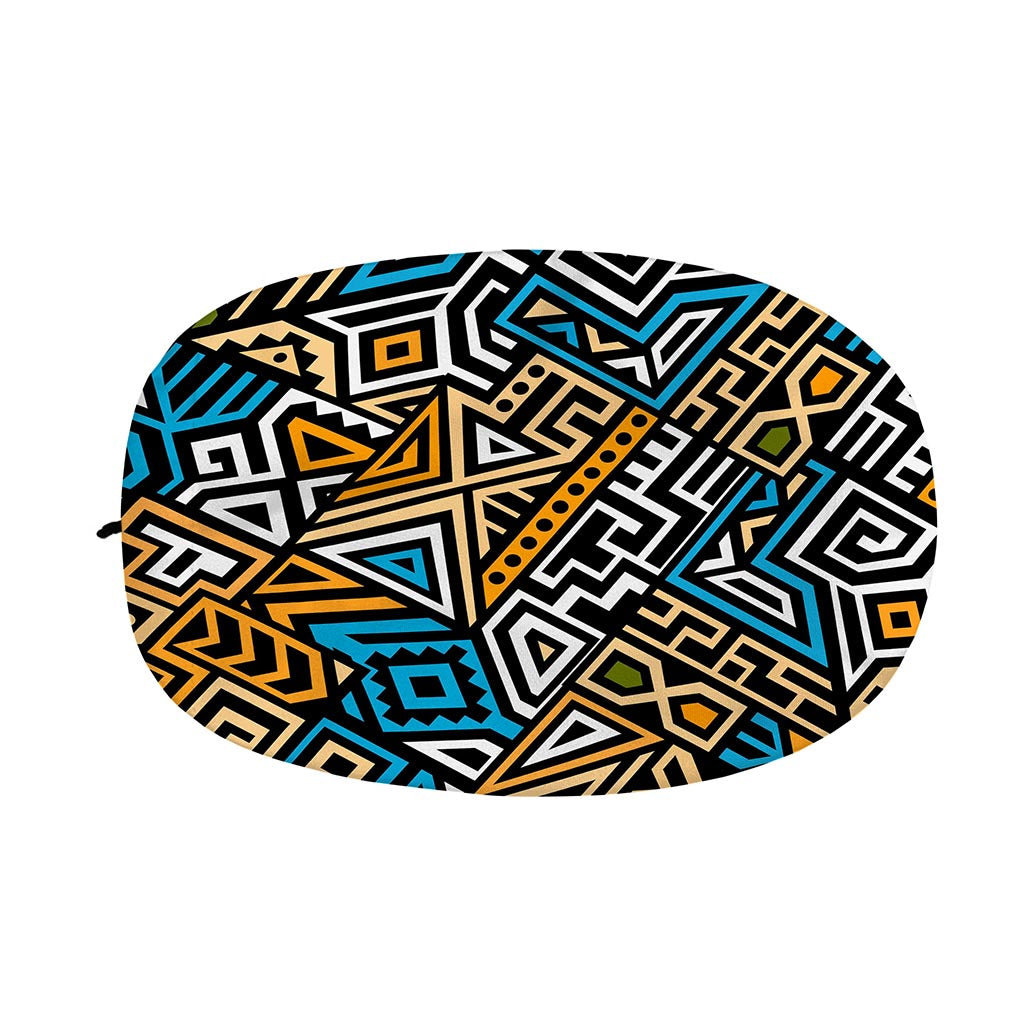 Ethnic Aztec Geometric Pattern Print Car Side Mirror Covers