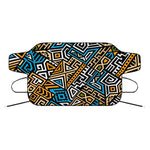 Ethnic Aztec Geometric Pattern Print Car Windshield Snow Cover