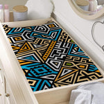 Ethnic Aztec Geometric Pattern Print Changing Pad Cover