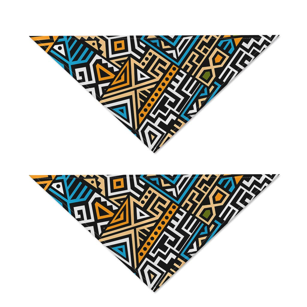 Ethnic Aztec Geometric Pattern Print Dog Bandana