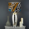 Ethnic Aztec Geometric Pattern Print Drum Lamp Shade