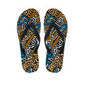 Ethnic Aztec Geometric Pattern Print Flip Flops