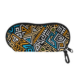 Ethnic Aztec Geometric Pattern Print Glasses Case