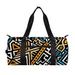 Ethnic Aztec Geometric Pattern Print Gym Bag