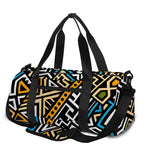Ethnic Aztec Geometric Pattern Print Gym Bag