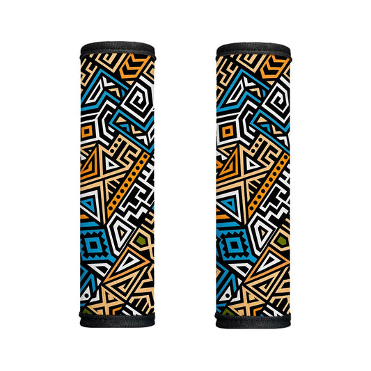 Ethnic Aztec Geometric Pattern Print Handle Covers