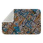 Ethnic Aztec Geometric Pattern Print Indoor Door Mat