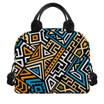 Ethnic Aztec Geometric Pattern Print Insulated Lunch Bag
