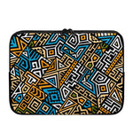 Ethnic Aztec Geometric Pattern Print Laptop Sleeve