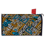 Ethnic Aztec Geometric Pattern Print Mailbox Cover