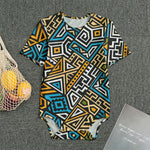 Ethnic Aztec Geometric Pattern Print Men's Bodysuit