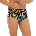 Ethnic Aztec Geometric Pattern Print Men's Briefs