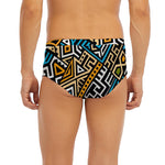 Ethnic Aztec Geometric Pattern Print Men's Briefs
