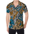 Ethnic Aztec Geometric Pattern Print Men's Shirt
