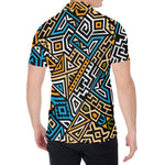 Ethnic Aztec Geometric Pattern Print Men's Shirt