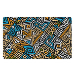 Ethnic Aztec Geometric Pattern Print Polyester Doormat