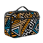 Ethnic Aztec Geometric Pattern Print Portable Lunch Bag