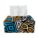 Ethnic Aztec Geometric Pattern Print Rectangle Tissue Box Cover