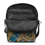 Ethnic Aztec Geometric Pattern Print Rectangular Crossbody Bag