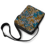 Ethnic Aztec Geometric Pattern Print Rectangular Crossbody Bag