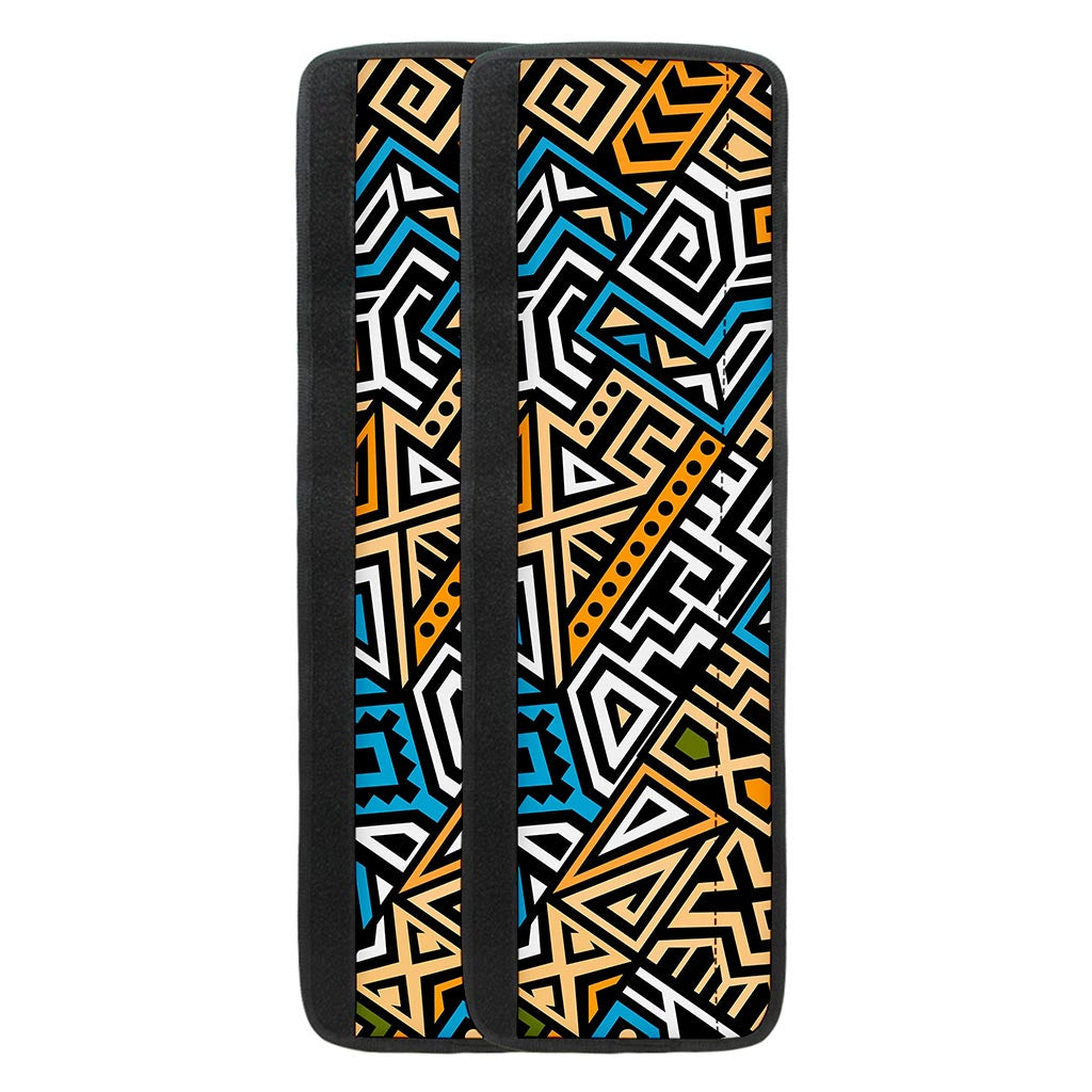 Ethnic Aztec Geometric Pattern Print Refrigerator Handle Covers