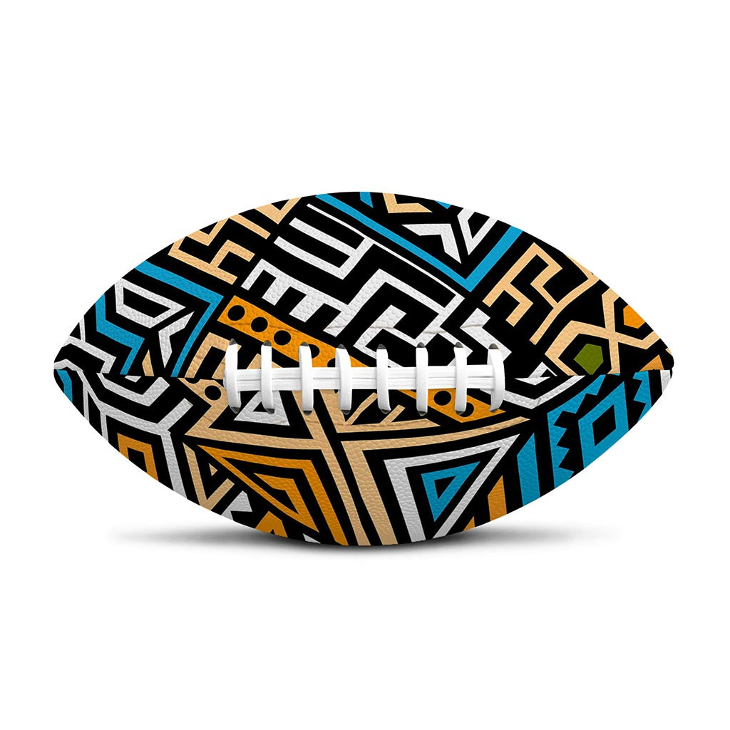 Ethnic Aztec Geometric Pattern Print Rugby Ball