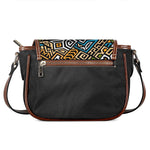 Ethnic Aztec Geometric Pattern Print Saddle Bag