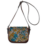 Ethnic Aztec Geometric Pattern Print Saddle Bag