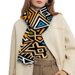Ethnic Aztec Geometric Pattern Print Scarf