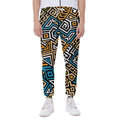 Ethnic Aztec Geometric Pattern Print Joggers