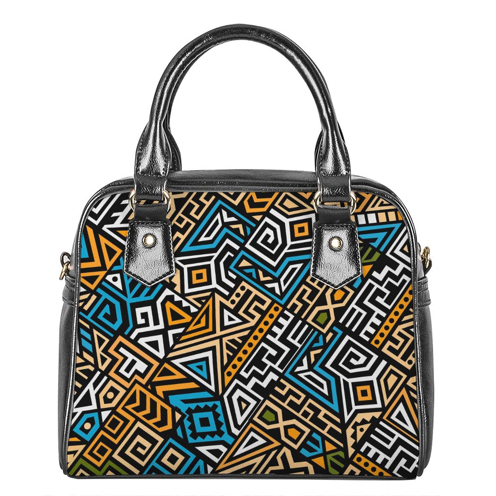 Ethnic Aztec Geometric Pattern Print Shoulder Handbag