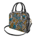 Ethnic Aztec Geometric Pattern Print Shoulder Handbag