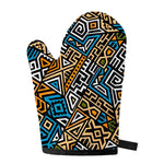Ethnic Aztec Geometric Pattern Print Single Oven Mitt