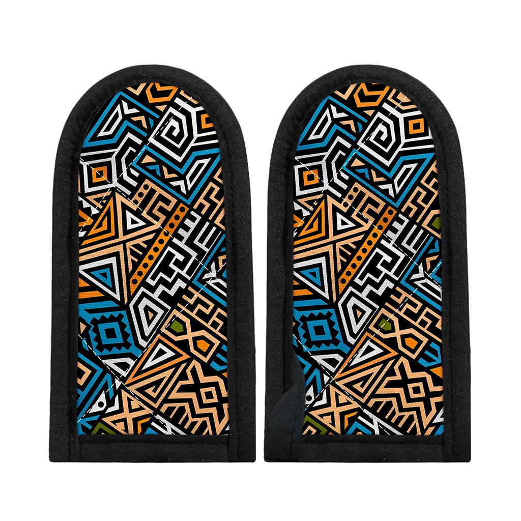 Ethnic Aztec Geometric Pattern Print Skillet Handle Cover