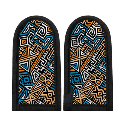 Ethnic Aztec Geometric Pattern Print Skillet Handle Cover