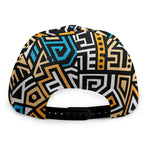 Ethnic Aztec Geometric Pattern Print Snapback Cap