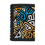 Ethnic Aztec Geometric Pattern Print Trifold Wallet