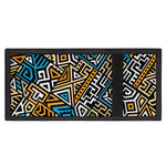 Ethnic Aztec Geometric Pattern Print Trifold Wallet