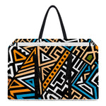 Ethnic Aztec Geometric Pattern Print Utility Tote Bag