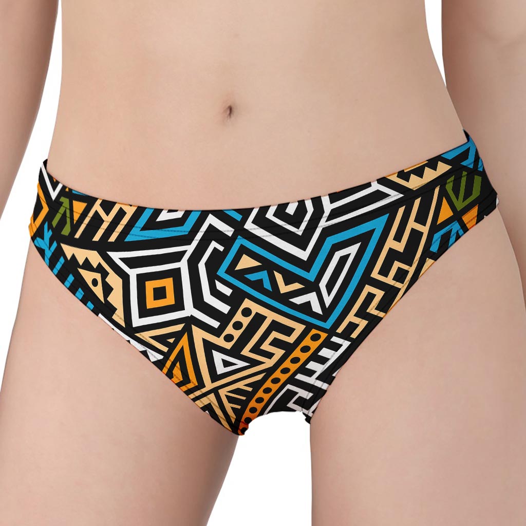 Ethnic Aztec Geometric Pattern Print Women's Panties