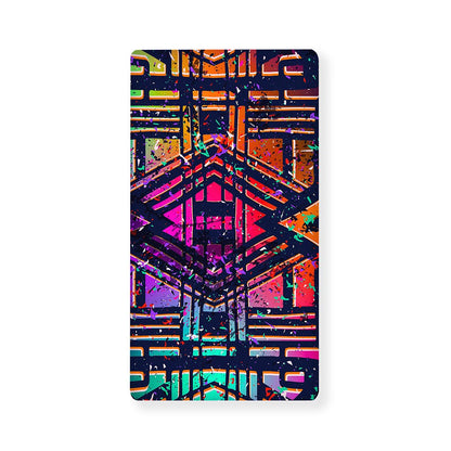 Ethnic Aztec Grunge Trippy Print Baby Crib Sheet