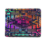 Ethnic Aztec Grunge Trippy Print Bifold Wallet